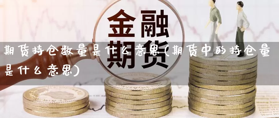 期货持仓数量是什么意思(期货中的持仓量是什么意思)_https://www.txjjpc.com_黄金期货_第1张