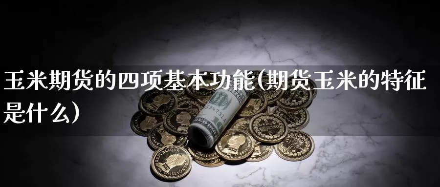 玉米期货的四项基本功能(期货玉米的特征是什么)_https://www.txjjpc.com_期货行业分析_第1张