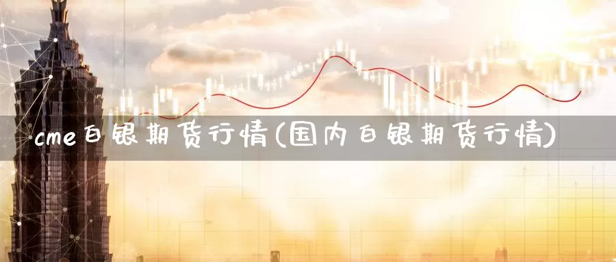 cme白银期货行情(国内白银期货行情)_https://www.txjjpc.com_农产品期货_第1张