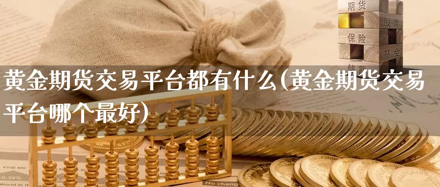 黄金期货交易平台都有什么(黄金期货交易平台哪个最好)_https://www.txjjpc.com_期货科普_第1张