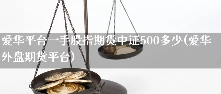 爱华平台一手股指期货中证500多少(爱华外盘期货平台)_https://www.txjjpc.com__第1张